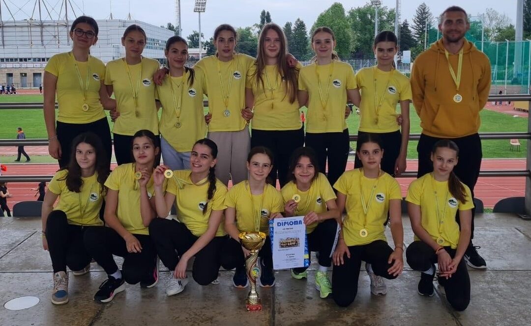 Naše učenice 5. i 6. razreda prvakinje su Grada Zagreba u atletici
