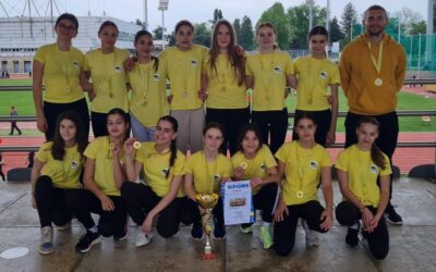 Naše učenice 5. i 6. razreda prvakinje su Grada Zagreba u atletici