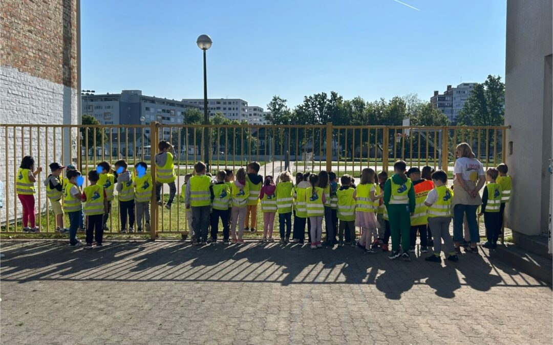 Vrtićanci u posjetu prvašićima