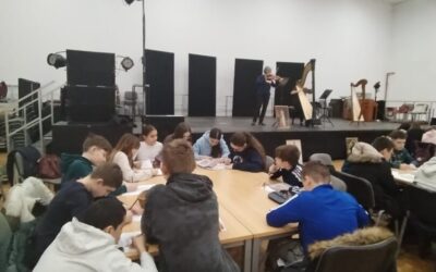 Naši učenici na koncertu i radionici u Prečkom