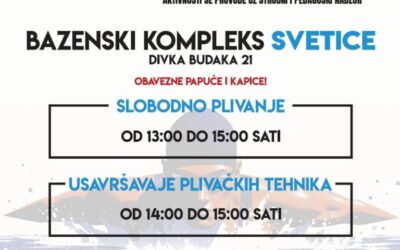 Odmorko – plivanje